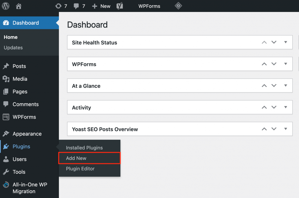 Adding a new plugin on hPanel