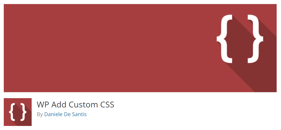 Installing WP Add Custom CSS plugin for WordPress