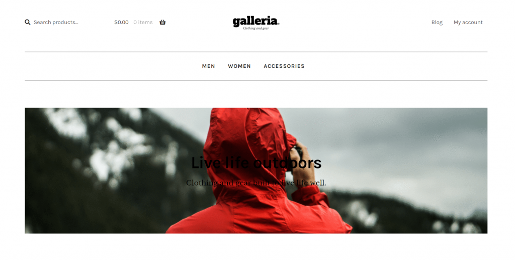 Galleria WordPress eCommerce Theme