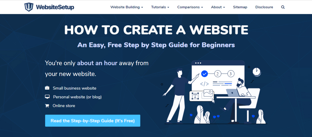 Website Setup platform for learning WordPress
