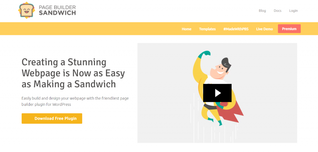 Sandwich WordPress Page Builder