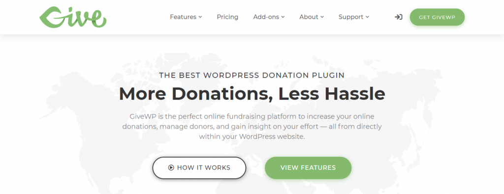 You can set custom goals with GiveWP donation plugin