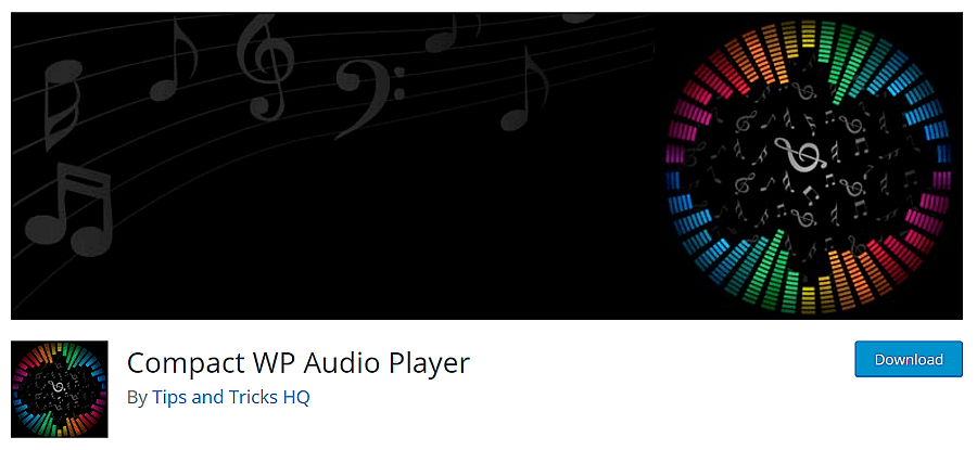 compact wp audio player wordpress plugin