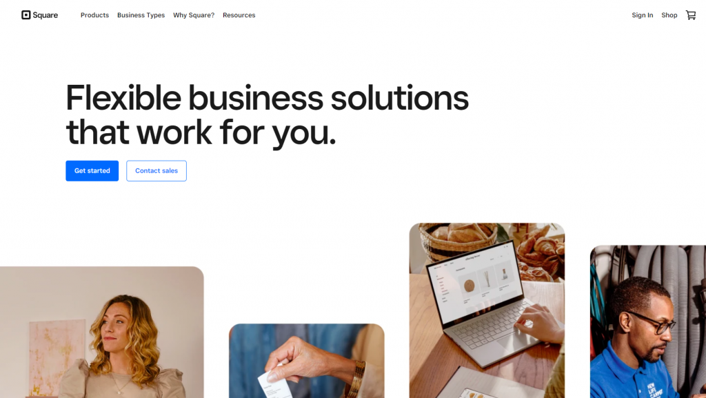 Square, a payment gateway solution with a free POS system
