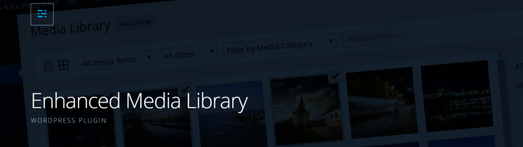 Enhanced Media Library logo.
