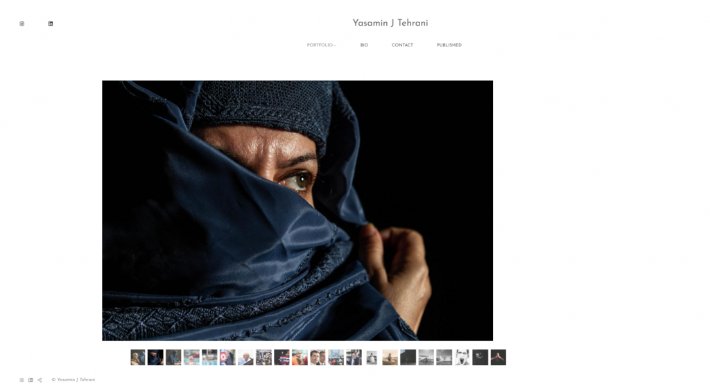 Yasamin J Tehrani's website.