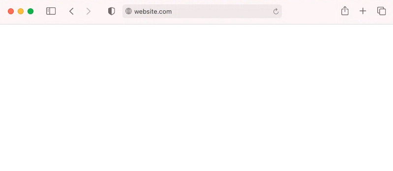 HTTP error 400 page on Safari