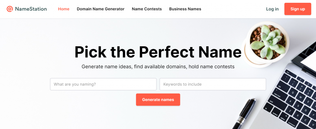 NameStation domain name generator