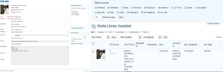 Media Library Assistant plugin banner