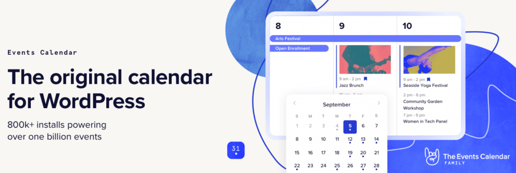 The Events Calendar: a calendar plugin for WordPress.
