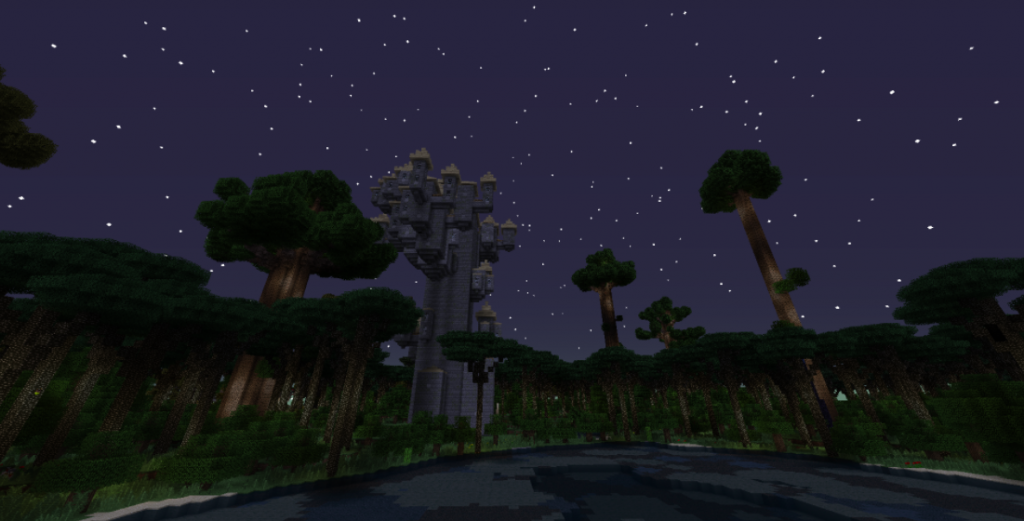 The Twilight Forest Minecraft mod in-game screenshot