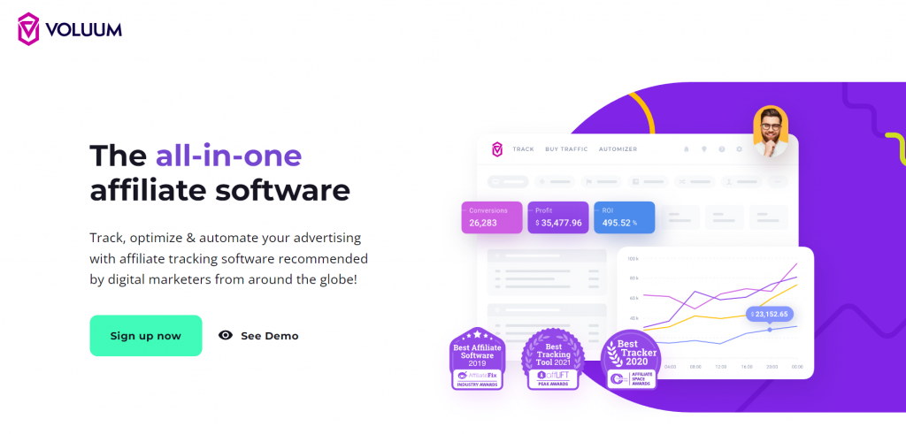 Voluum: The All-in-one Affiliate Software.