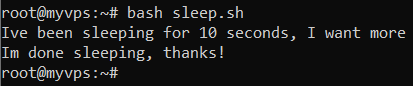 A bash script with the sleep command. The basic idea is that it puts the system to a halt for a set amount of time