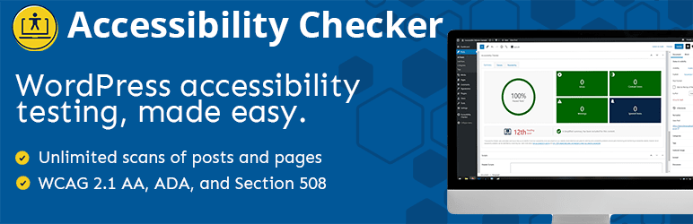 Equalize Digital Accessibility Checker WordPress plugin banner