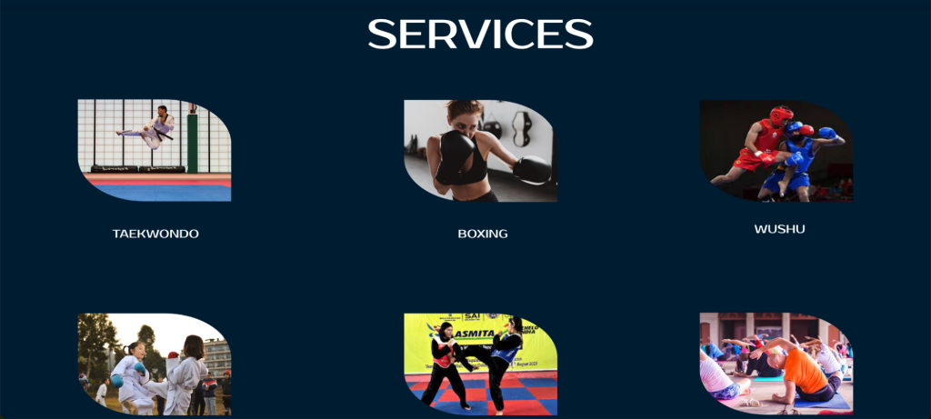 Services page closeup
